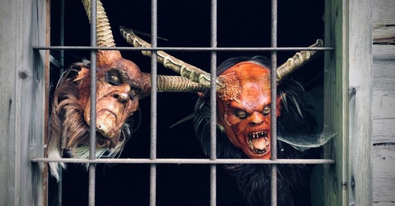 Krampusrummel 2022 in Leogang - Die Loigoma Graum Toife