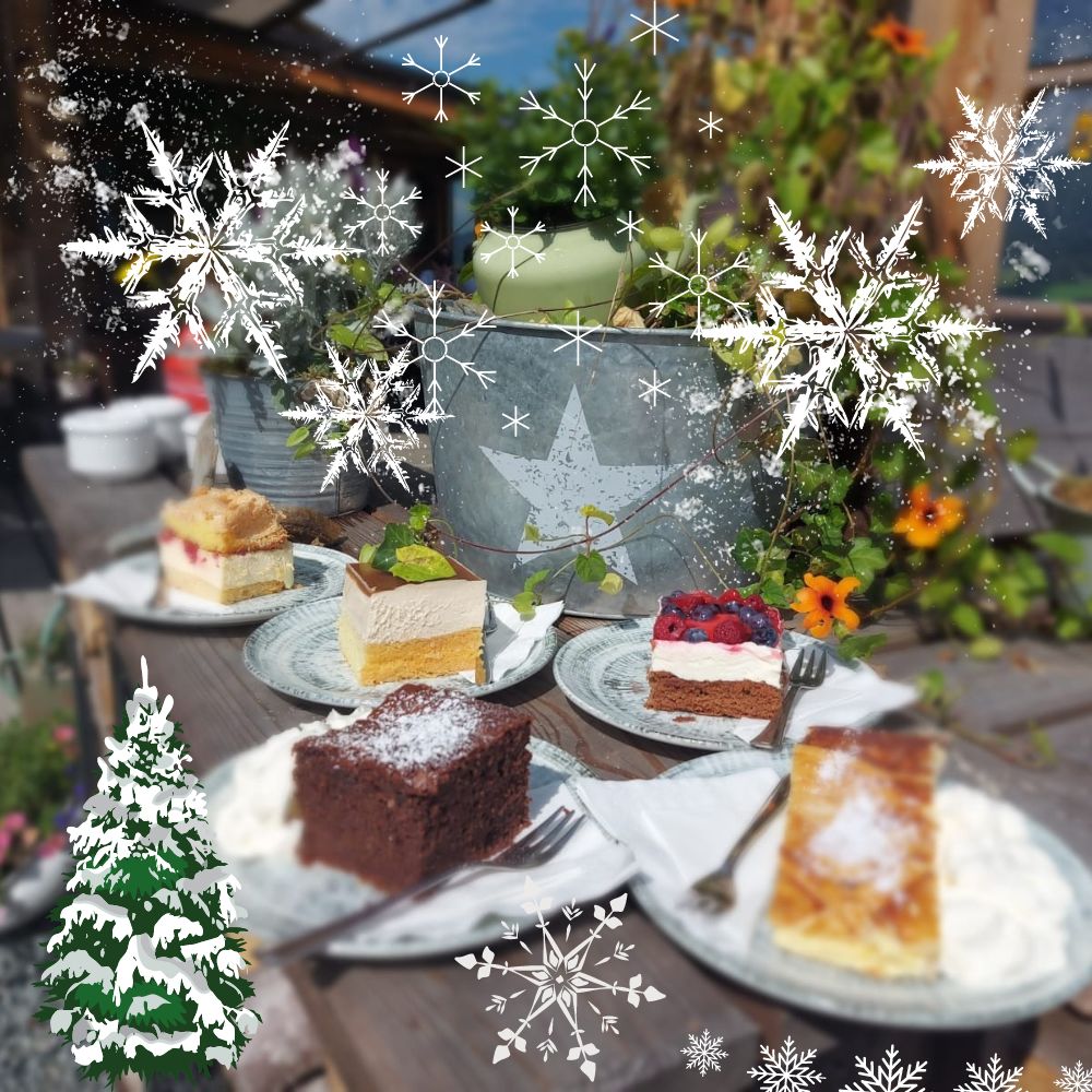 Kuchenauswahl Sinnlehenalm