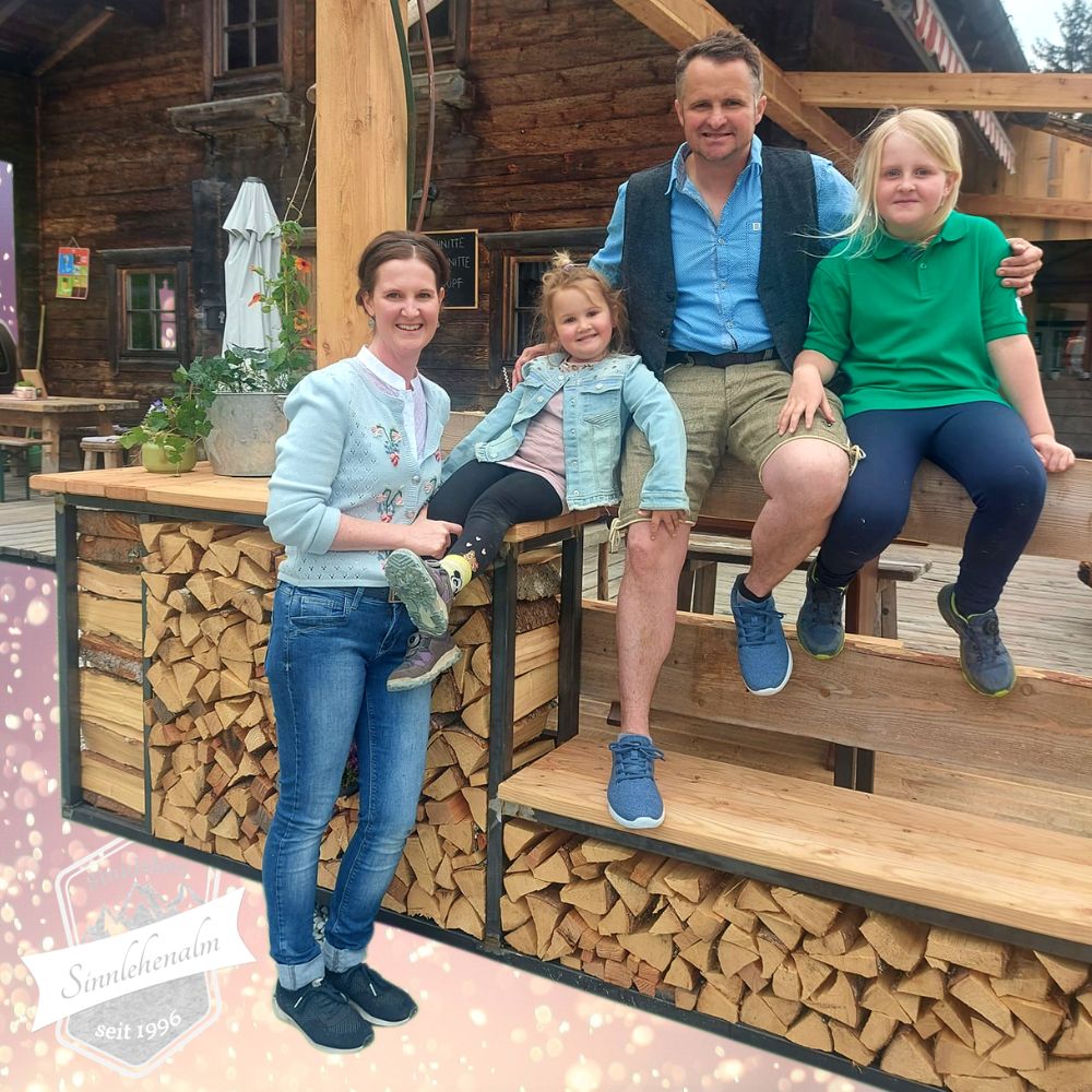 Familie Scheiber von der Sinnlehenalm