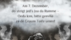 Gedicht Leoganger Krampusrummel