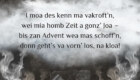 Gedicht Leoganger Krampusrummel